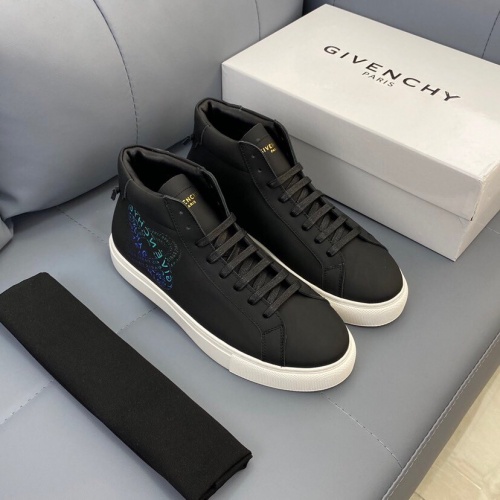 Cheap Givenchy High Tops Shoes For Men #836927 Replica Wholesale [$76.00 USD] [ITEM#836927] on Replica Givenchy High Tops Shoes