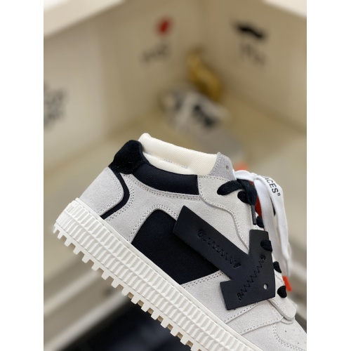 Cheap Off-White High Tops Shoes For Men #837112 Replica Wholesale [$98.00 USD] [ITEM#837112] on Replica Off-White High Tops Shoes