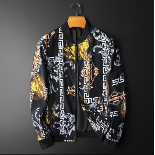 Cheap Versace Jackets Long Sleeved For Men #839405 Replica Wholesale [$64.00 USD] [ITEM#839405] on Replica Versace Jackets