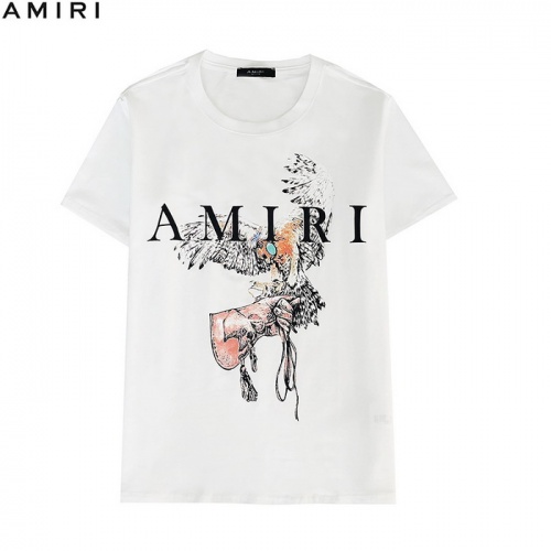 Cheap AMIRI T-Shirts Short Sleeved For Men #839424 Replica Wholesale [$27.00 USD] [ITEM#839424] on Replica Amiri T-Shirts
