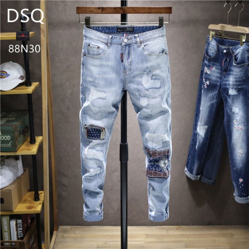 Cheap Dsquared Jeans For Men #839623 Replica Wholesale [$50.00 USD] [ITEM#839623] on Replica Dsquared Jeans