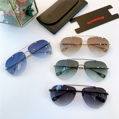 Cheap Chrome Hearts AAA Quality Sunglasses #839639 Replica Wholesale [$56.00 USD] [ITEM#839639] on Replica Chrome Hearts AAA Quality Sunglasses
