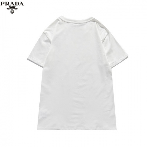 Cheap Prada T-Shirts Short Sleeved For Men #839874 Replica Wholesale [$24.00 USD] [ITEM#839874] on Replica Prada T-Shirts
