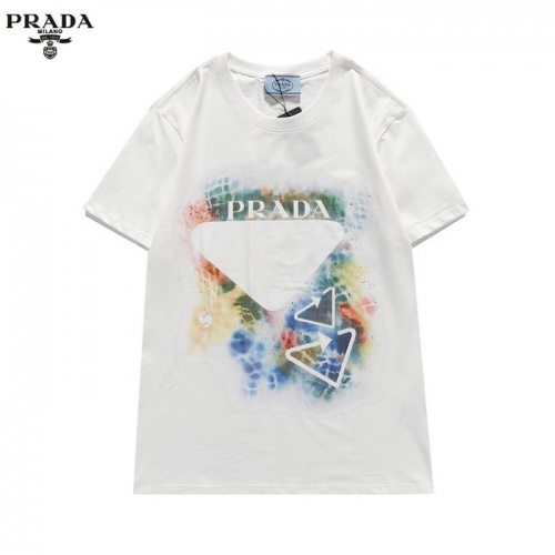 Cheap Prada T-Shirts Short Sleeved For Men #839876 Replica Wholesale [$29.00 USD] [ITEM#839876] on Replica Prada T-Shirts