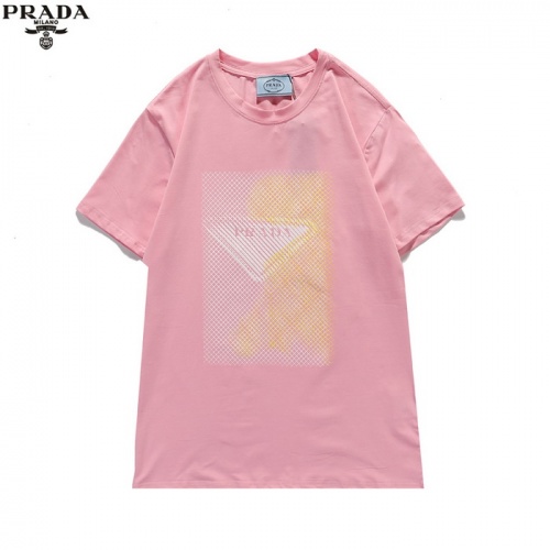 Cheap Prada T-Shirts Short Sleeved For Men #839878 Replica Wholesale [$27.00 USD] [ITEM#839878] on Replica Prada T-Shirts