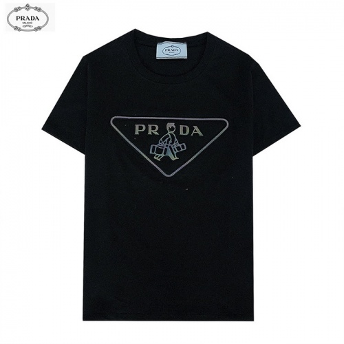 Cheap Prada T-Shirts Short Sleeved For Men #839883 Replica Wholesale [$27.00 USD] [ITEM#839883] on Replica Prada T-Shirts