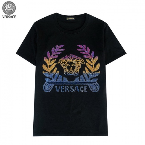 Cheap Versace T-Shirts Short Sleeved For Men #839897 Replica Wholesale [$27.00 USD] [ITEM#839897] on Replica Versace T-Shirts