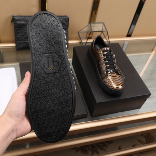 Cheap Philipp Plein PP Leather Shoes For Men #841858 Replica Wholesale [$85.00 USD] [ITEM#841858] on Replica Philipp Plein PP Leather Shoes