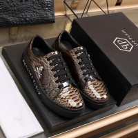Cheap Philipp Plein PP Leather Shoes For Men #841858 Replica Wholesale [$85.00 USD] [ITEM#841858] on Replica Philipp Plein PP Leather Shoes