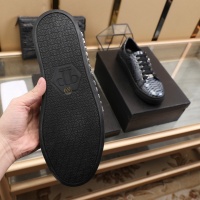 Cheap Philipp Plein PP Leather Shoes For Men #841859 Replica Wholesale [$85.00 USD] [ITEM#841859] on Replica Philipp Plein PP Leather Shoes