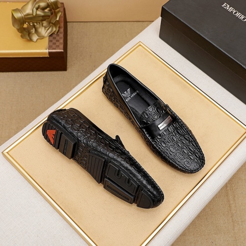 Cheap Armani Leather Shoes For Men #842916 Replica Wholesale [$68.00 USD] [ITEM#842916] on Replica Armani Leather Shoes
