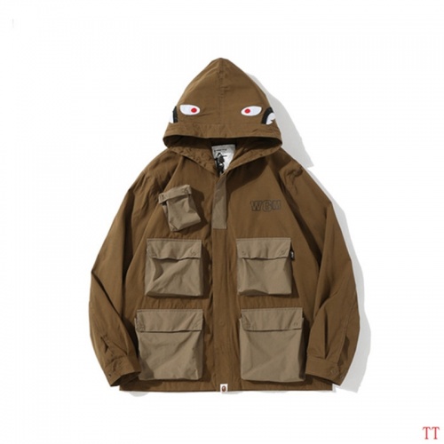 Cheap Bape Jackets Long Sleeved For Men #843043 Replica Wholesale [$72.00 USD] [ITEM#843043] on Replica Bape Jackets