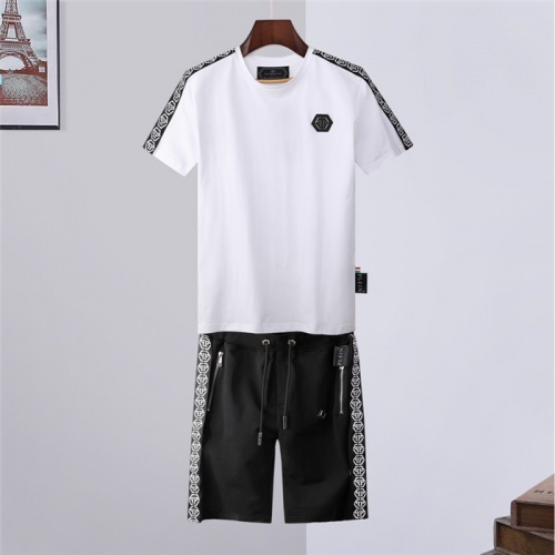 Cheap Philipp Plein PP Tracksuits Short Sleeved For Men #843246 Replica Wholesale [$60.00 USD] [ITEM#843246] on Replica Philipp Plein PP Tracksuits