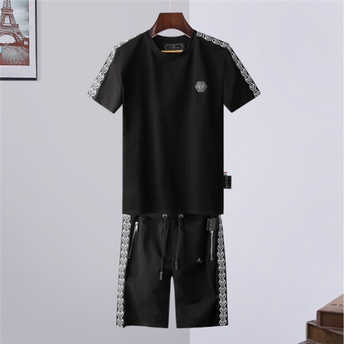 Cheap Philipp Plein PP Tracksuits Short Sleeved For Men #843250 Replica Wholesale [$60.00 USD] [ITEM#843250] on Replica Philipp Plein PP Tracksuits