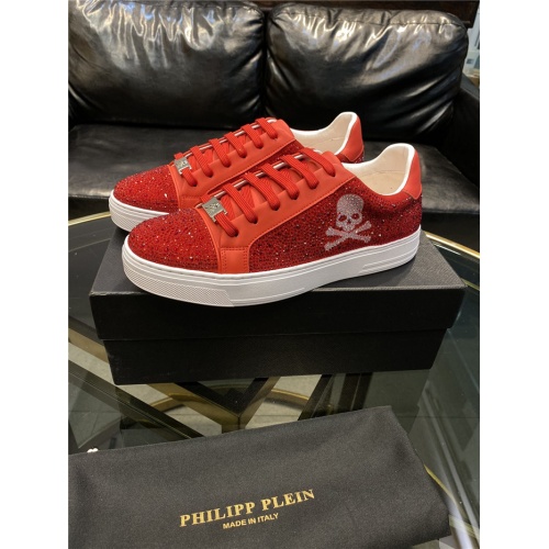 Cheap Philipp Plein Shoes For Men #845339 Replica Wholesale [$82.00 USD] [ITEM#845339] on Replica Philipp Plein PP Casual Shoes