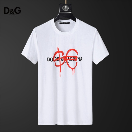 Cheap Dolce &amp; Gabbana D&amp;G T-Shirts Short Sleeved For Men #845639 Replica Wholesale [$32.00 USD] [ITEM#845639] on Replica Dolce &amp; Gabbana D&amp;G T-Shirts