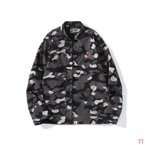 Cheap Bape Jackets Long Sleeved For Men #846245 Replica Wholesale [$52.00 USD] [ITEM#846245] on Replica Bape Jackets
