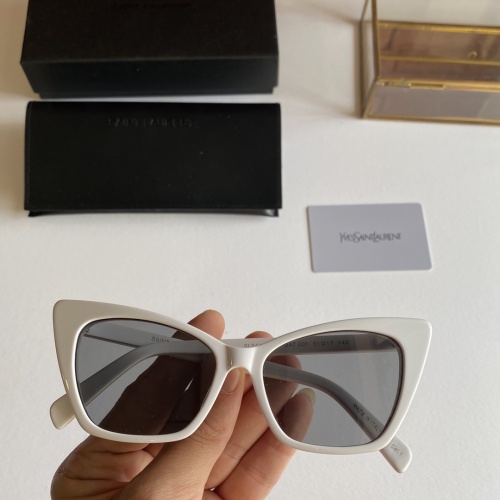 Cheap Yves Saint Laurent YSL AAA Quality Sunglassses #846446 Replica Wholesale [$56.00 USD] [ITEM#846446] on Replica Yves Saint Laurent YSL AAA Quality Sunglasses