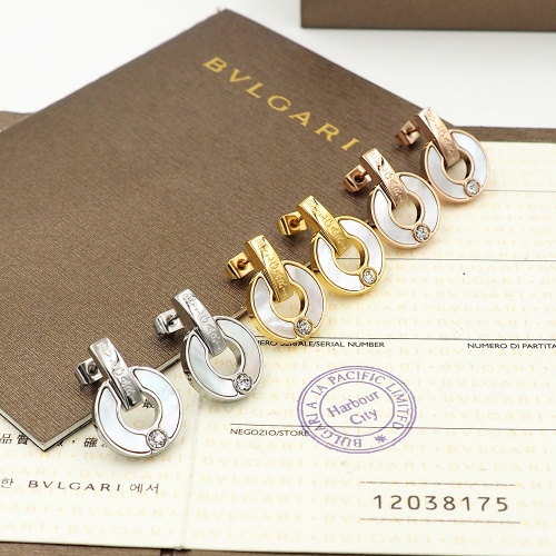 Cheap Bvlgari Earrings For Women #846625 Replica Wholesale [$26.00 USD] [ITEM#846625] on Replica Bvlgari Earrings