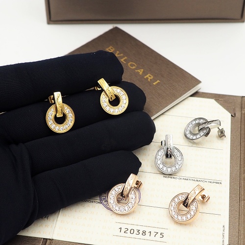 Cheap Bvlgari Earrings For Women #846636 Replica Wholesale [$30.00 USD] [ITEM#846636] on Replica Bvlgari Earrings