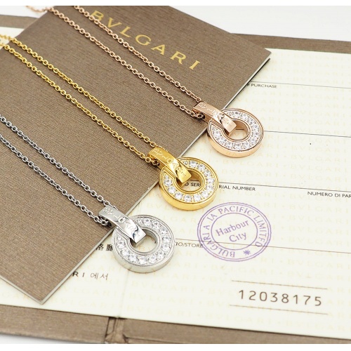 Cheap Bvlgari Necklaces For Women #846679 Replica Wholesale [$33.00 USD] [ITEM#846679] on Replica Bvlgari Necklaces