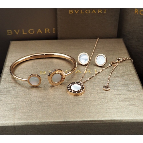 Cheap Bvlgari Jewelry Set For Women #847640 Replica Wholesale [$60.00 USD] [ITEM#847640] on Replica Bvlgari Jewelry Set