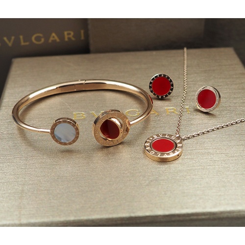 Cheap Bvlgari Jewelry Set For Women #847642 Replica Wholesale [$60.00 USD] [ITEM#847642] on Replica Bvlgari Jewelry Set