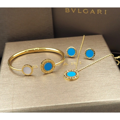 Cheap Bvlgari Jewelry Set For Women #847644 Replica Wholesale [$60.00 USD] [ITEM#847644] on Replica Bvlgari Jewelry Set