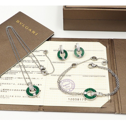 Cheap Bvlgari Jewelry Set For Women #847646 Replica Wholesale [$68.00 USD] [ITEM#847646] on Replica Bvlgari Jewelry Set