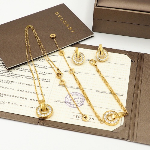 Cheap Bvlgari Jewelry Set For Women #847656 Replica Wholesale [$76.00 USD] [ITEM#847656] on Replica Bvlgari Jewelry Set