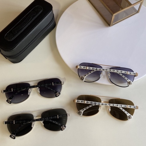 Cheap Chrome Hearts AAA Quality Sunglasses #848849 Replica Wholesale [$60.00 USD] [ITEM#848849] on Replica Chrome Hearts AAA Quality Sunglasses