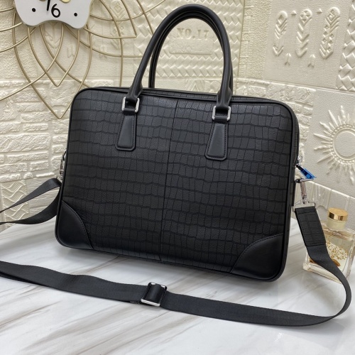 Cheap Prada AAA Man Handbags #849617 Replica Wholesale [$160.00 USD] [ITEM#849617] on Replica Prada AAA Man Handbags