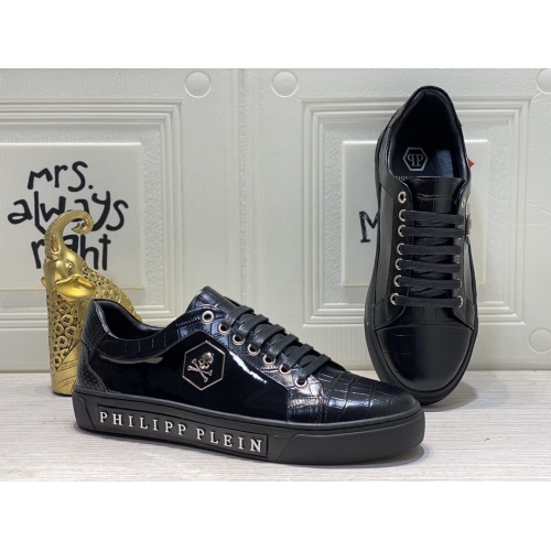 Cheap Philipp Plein PP Casual Shoes For Men #849653 Replica Wholesale [$85.00 USD] [ITEM#849653] on Replica Philipp Plein PP Casual Shoes