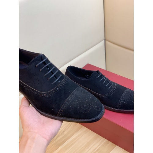Cheap Ferragamo Leather Shoes For Men #849689 Replica Wholesale [$82.00 USD] [ITEM#849689] on Replica Salvatore Ferragamo Leather Shoes