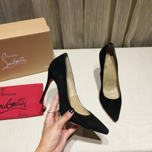 Cheap Christian Louboutin High-heeled shoes For Women #849808 Replica Wholesale [$72.00 USD] [ITEM#849808] on Replica Christian Louboutin High-heeled shoes