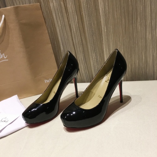 Cheap Christian Louboutin High-heeled shoes For Women #849810 Replica Wholesale [$76.00 USD] [ITEM#849810] on Replica Christian Louboutin High-heeled shoes