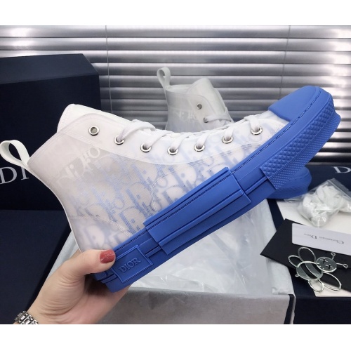 Cheap Christian Dior High Tops Shoes For Men #850216 Replica Wholesale [$93.00 USD] [ITEM#850216] on Replica Christian Dior High Top Shoes