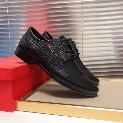 Cheap Ferragamo Leather Shoes For Men #850518 Replica Wholesale [$82.00 USD] [ITEM#850518] on Replica Salvatore Ferragamo Leather Shoes