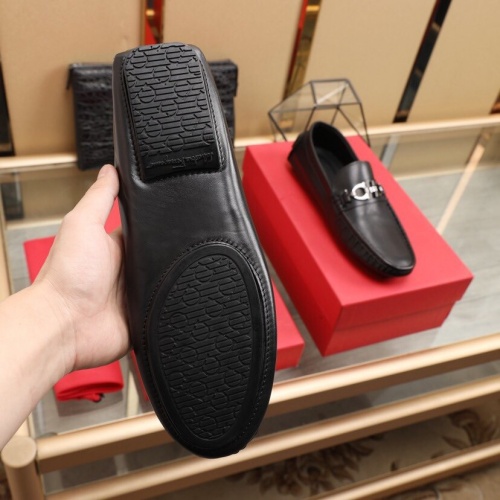 Cheap Ferragamo Leather Shoes For Men #850801 Replica Wholesale [$85.00 USD] [ITEM#850801] on Replica Salvatore Ferragamo Leather Shoes