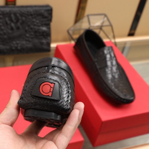 Cheap Ferragamo Leather Shoes For Men #850803 Replica Wholesale [$85.00 USD] [ITEM#850803] on Replica Salvatore Ferragamo Leather Shoes