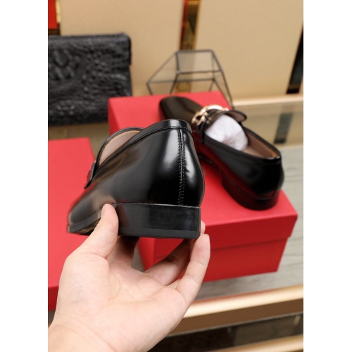 Cheap Ferragamo Leather Shoes For Men #852621 Replica Wholesale [$125.00 USD] [ITEM#852621] on Replica Salvatore Ferragamo Leather Shoes