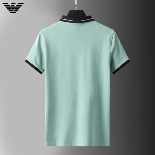 Cheap Armani T-Shirts Short Sleeved For Men #852773 Replica Wholesale [$38.00 USD] [ITEM#852773] on Replica Armani T-Shirts