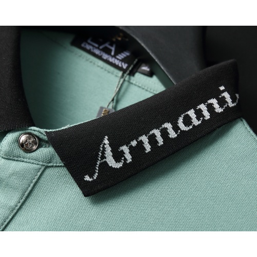 Cheap Armani T-Shirts Short Sleeved For Men #852773 Replica Wholesale [$38.00 USD] [ITEM#852773] on Replica Armani T-Shirts