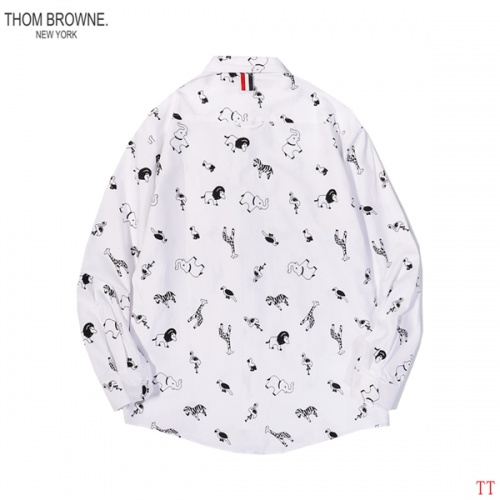 Cheap Thom Browne TB Shirts Long Sleeved For Men #853002 Replica Wholesale [$45.00 USD] [ITEM#853002] on Replica Thom Browne TB Shirts