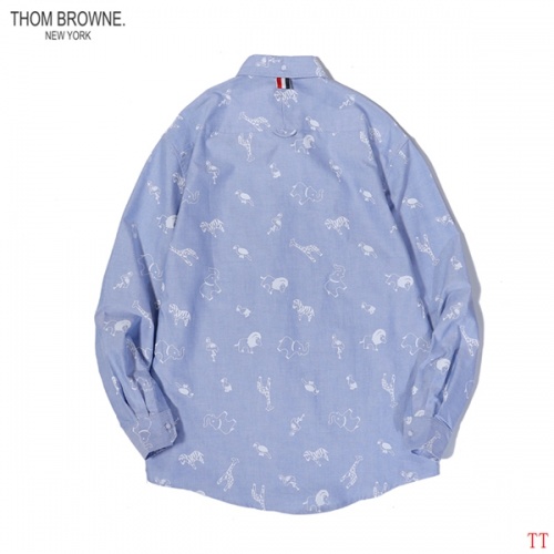 Cheap Thom Browne TB Shirts Long Sleeved For Men #853003 Replica Wholesale [$45.00 USD] [ITEM#853003] on Replica Thom Browne TB Shirts