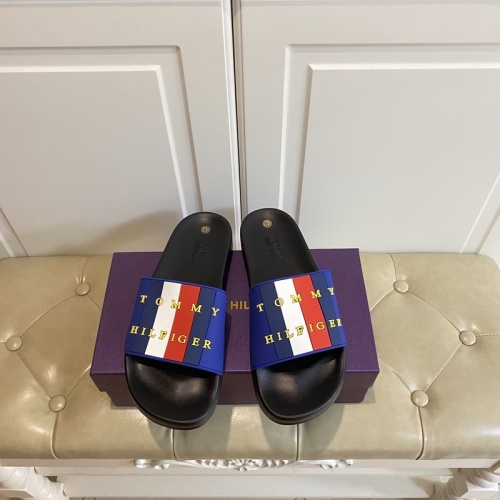 Cheap Tommy Hilfiger TH Slippers For Men #853220 Replica Wholesale [$43.00 USD] [ITEM#853220] on Replica Tommy Hilfiger TH Slippers