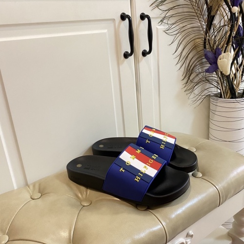 Cheap Tommy Hilfiger TH Slippers For Men #853220 Replica Wholesale [$43.00 USD] [ITEM#853220] on Replica Tommy Hilfiger TH Slippers