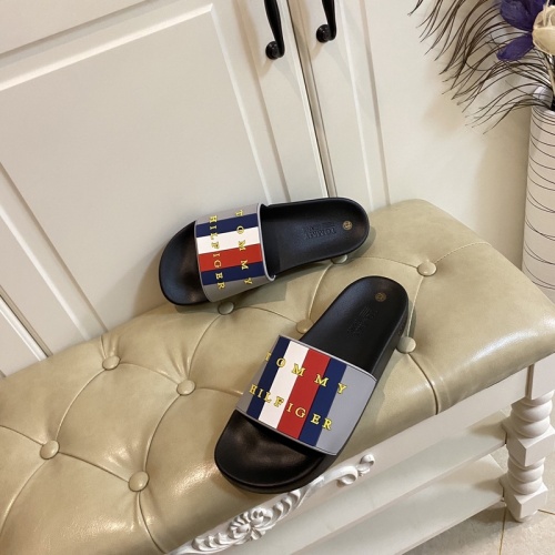Cheap Tommy Hilfiger TH Slippers For Men #853221 Replica Wholesale [$43.00 USD] [ITEM#853221] on Replica Tommy Hilfiger TH Slippers