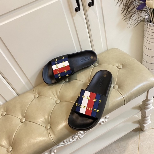 Cheap Tommy Hilfiger TH Slippers For Men #853225 Replica Wholesale [$43.00 USD] [ITEM#853225] on Replica Tommy Hilfiger TH Slippers