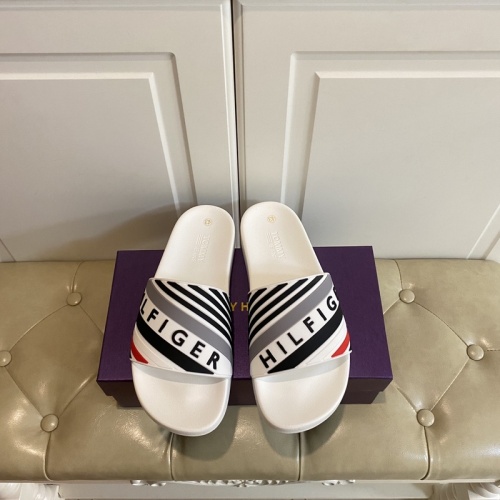 Cheap Tommy Hilfiger TH Slippers For Men #853239 Replica Wholesale [$43.00 USD] [ITEM#853239] on Replica Tommy Hilfiger TH Slippers